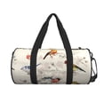 thumbnail image 2 of Fotbe Little Birds Pattern Foldable Sports Gym Bag with Wet Dry Pocket, Ultralight Travel Bag, Large Capacity Duffel Bag, Splash Proof Carry on Bag, Overnight Bag, Weekender Bag, 2 of 8