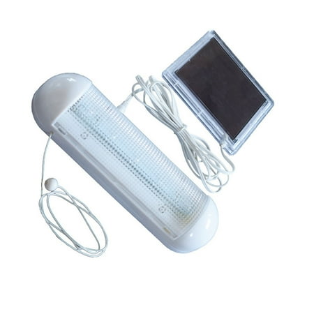 

5 LED Solar Powered Garden Shed Light Rechargeable Garage Stable Lamp Default