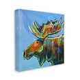 thumbnail image 3 of Stupell Industries Contemporary Street Style Paint Drip Bold Moose Antlers Painting Gallery Wrapped Canvas Print Wall Art, Design by Karrie Evenson, 3 of 7