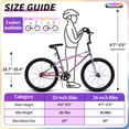 thumbnail image 2 of Akaber 24 Inch Bike, BMX Bikes for 6-14, Bike with 4 Pegs, High-Carbon Steel BMX Frame, 360° Handlebar Rotation, 2 of 7