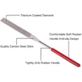 thumbnail image 2 of 10 Pieces Diamond Files, 160mm Mini Modelling Riffler Files Set 4mm Shank Assorted Small Needle Files Triangular Square Flat Shape Metal Files Kit, 2 of 5