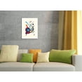 thumbnail image 4 of Violet - From an Original Color Lithograph by Wassily (Vasily) Kandinsky c.1923 - Master Art Print (Unframed) 13in x 19in, 4 of 4