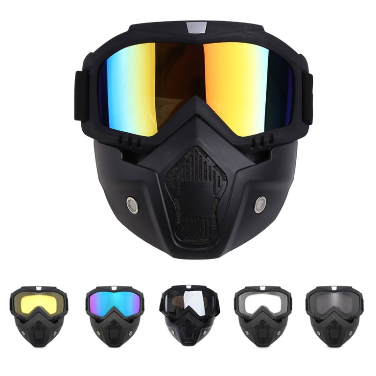 goggles motorcycle helmet Beasley HD the youth dirt bike helmets made of durable ABS Shell and high density form can provide strong protection when riding dirt bike Motorcycle Helmet Riding Goggles Glasses