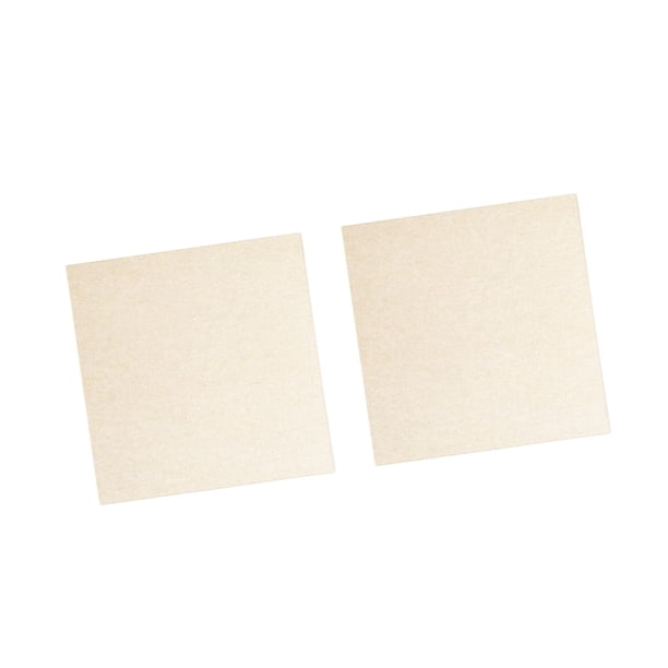 2 piezas de paneles de fieltro para tablón de anuncios, tablero de corcho, paneles de pared resistentes con listones y chinchetas. Camel claro 30x30cm