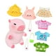 thumbnail image 4 of Carpincho de peluche de juguete de dibujos animados encantador muñeco de peluche de para niños bebés Rosa, 4 of 9