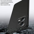 thumbnail image 6 of Compatible with Redmi Note 12 Pro Plus Case Shockproof, Ultra Thin Xiaomi Redmi Note 12 Pro Plus Phone Case Matte Hard PC Shockproof Anti-Scratch Protective Cases (Black), 6 of 7