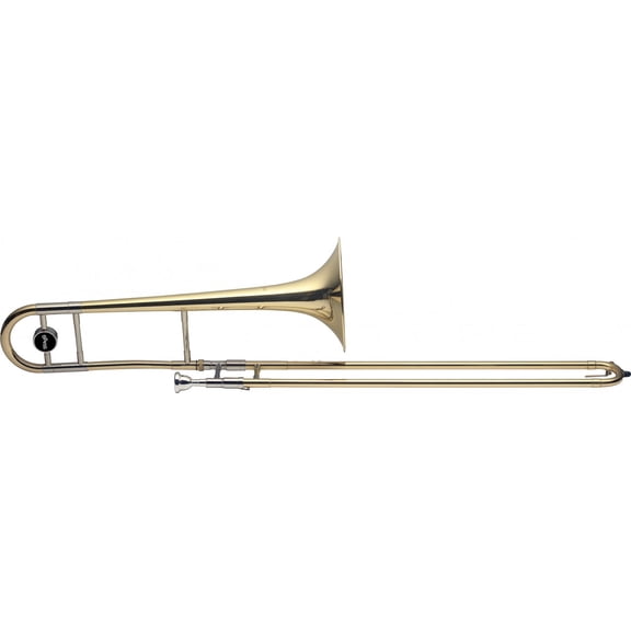 Stagg Bb Tenor Trombone, L-bore, Clear Lacquer ABS Case