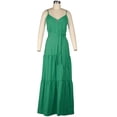 thumbnail image 3 of MesaSe Robe de Plage Mode Femme Été Boho Sans Manches à Bretelles Col en V Bandage Fête, 3 of 6