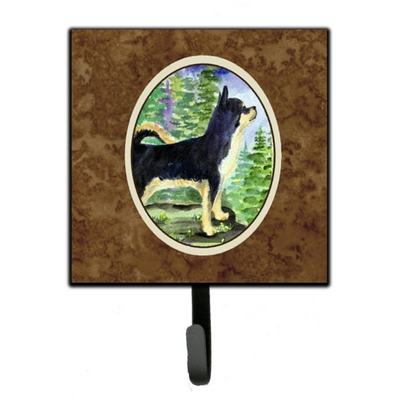 Carolines Treasures SS8230SH4 Chihuahua Leash Holder or Key Hook, Small, Multicolor