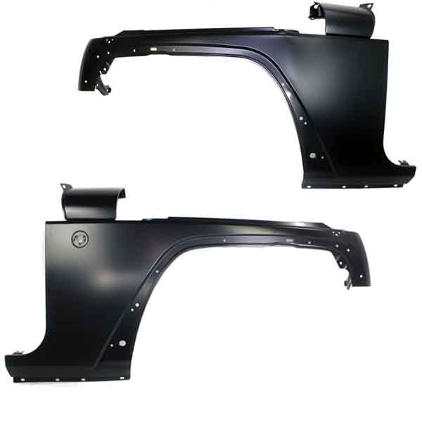 For 0718 Wrangler 3.6L/3.8L Front Fender Quarter Panel Primed LH+RH