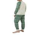 thumbnail image 4 of Family Matching Clothes Christmas Sleepwear  Tree Print Tops Trousers Baby Romper Pajamas Set, 4 of 7