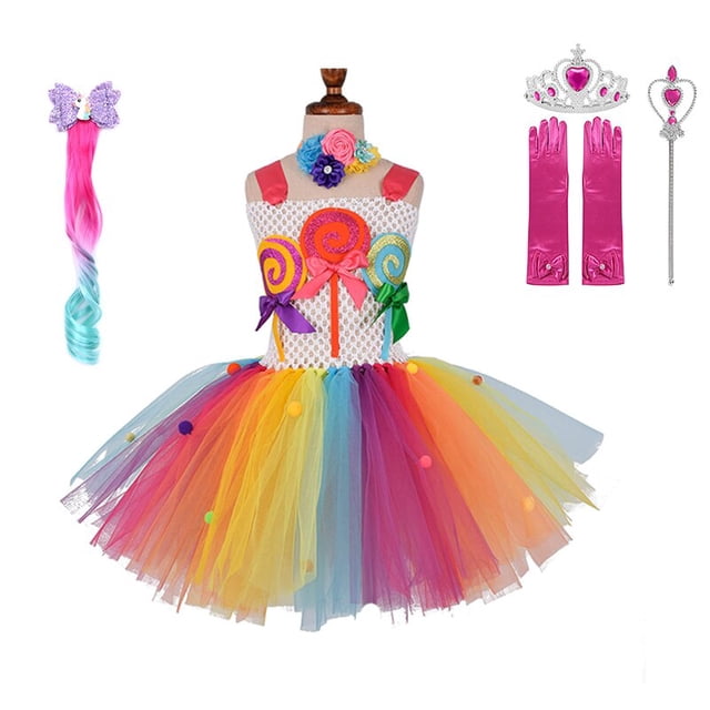 Vestido de carnaval para niños, ropa de fiesta de cumpleaños para niñas. zhangyuxiang unisex