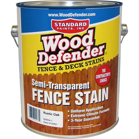 Wood Defender Semi-transparent Fence Stain RUSTIC OAK