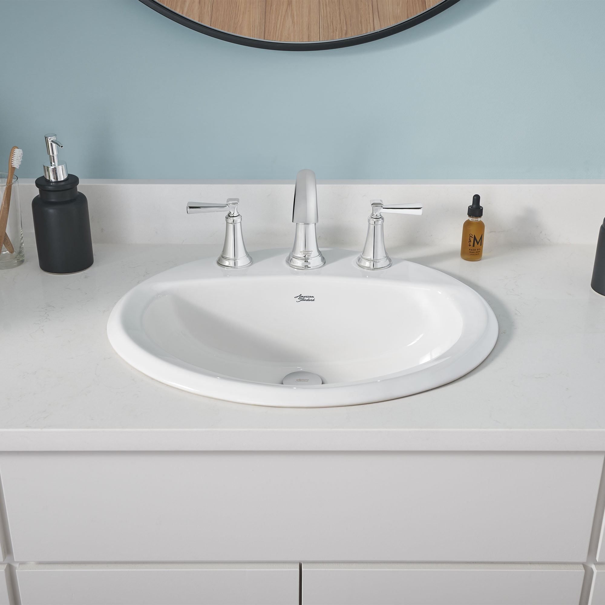 American Standard 7617.807 Glenmere 1.2 GPM Widespread Bathroom Faucet - Chrome