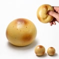 thumbnail image 4 of Potato Dumpling Squishy Slow Rising Stress Ball Funny Stress Squishy Soft Squeeze Decompression Dough for Fun Fidget Play and Desk Decor, 4 Inch, 4 of 8