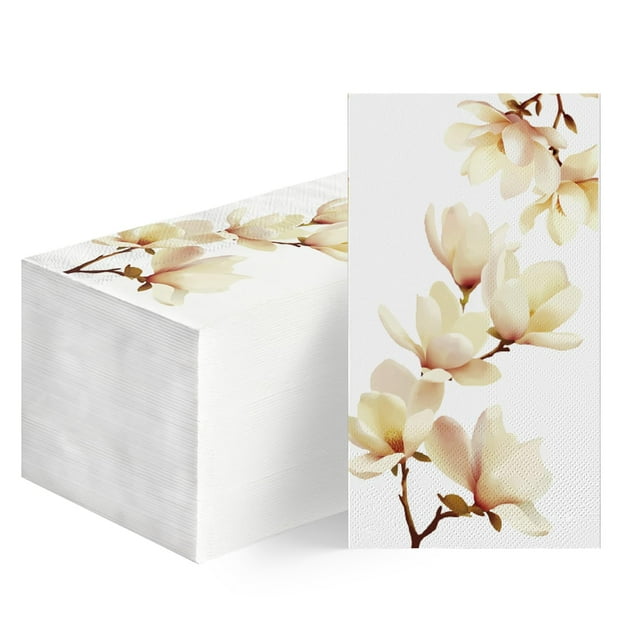Servilletas decorativas de papel desechables para invitados Horaldaily x100