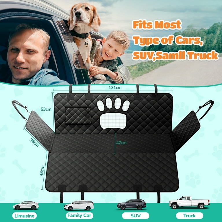 Dog Hammock With Side Flaps Ibuddy Dog Car Seat Cover For Back