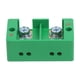 thumbnail image 1 of Conector de bloque de terminales Durable Fácil de instalar Buen rendimiento Conector de cable 2 en 4 Verde, 1 of 9