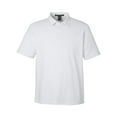thumbnail image 4 of Devon & Jones DG101 Men's Crownlux Performance Geo Polo-White/ Silver-2XL, 4 of 6