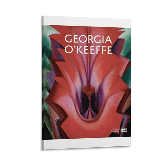 Georgia O'Keeffe Painter Abstract Flowers Poster Art Poster Canvas Painting Decor Wall Print Photo Gifts Home Modern Decorative Posters 12x18inch(30x45cm)