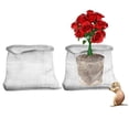 thumbnail image 3 of Trianu 1 Gallon Root Guard Baskets Gopher Baskets, 4 Pack Underground Stainless Steel Mesh Gopher Wire for Plants, Trees, Flowers, 3 of 8