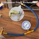thumbnail image 2 of For A/C Refrigerant System Refrigerator Freon Recharge Hose with Gauge Kit R134A R12 R22,With BPV31 Piercing Tap Valve, 2 of 5