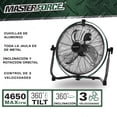 thumbnail image 3 of Ventilador De Piso Orbital Masterforce De 20puLG Metal, 3 of 6