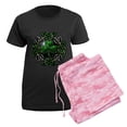 thumbnail image 5 of CafePress - St. Patrick's Day Celtic Knot Women's Dark Pajamas - Women's Short Sleeve Print T-Shirt and Pants Dark Cotton Pajama Set, 5 of 7