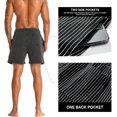 thumbnail image 3 of Mens Sweat Workout Shorts 5 Inch Inseam Casual Athletic Jogger Short Shorts compatible Men_Special Gift, 3 of 5