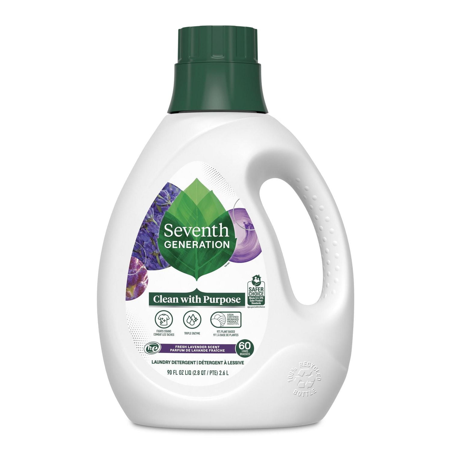 Seventh Generation Fresh Lavender Scent Detergent Liquid