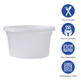 thumbnail image 6 of Karat [240 Pack - 12oz] Deli Containers with Lids, Injection Molded Recyclable PP Food Containers, Plastic Deli Cups, 6 of 8