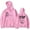pink, variant on Osamason merch Flex Tour  Hooded Drawstring Pocket Sweatshirt Men/women  ripper Hip Hop Pullover