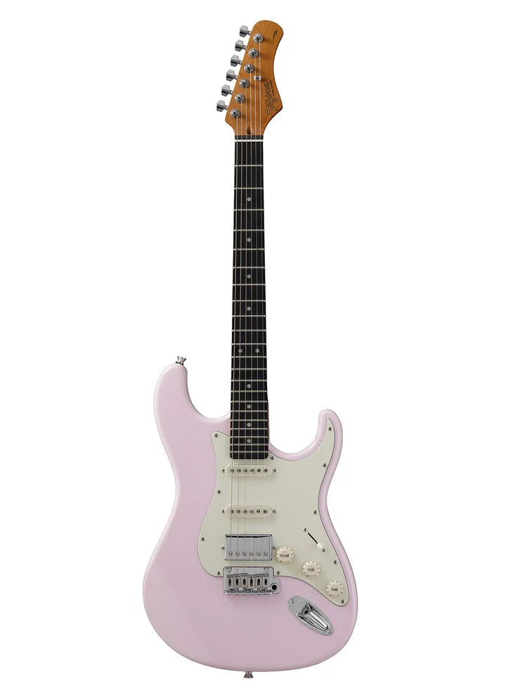 Tagima T 640 SUPER-SHPK-DF/AWH Electric Guitar - Shell Pink