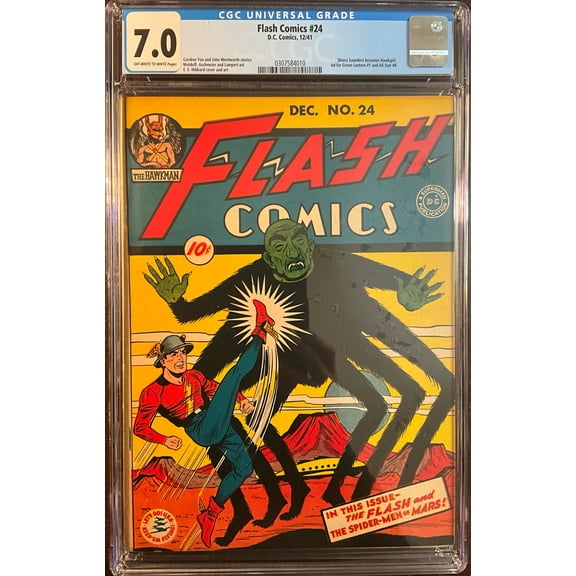 Flash Comics #24 - CGC 7 Comic Book