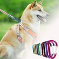 thumbnail image 3 of Carabiner 8cm Aluminum D Shaped Carabiner Large Aluminum Alloy External Hook Backpack Buckle Quick Draw Buckle Connection Ring, 3 of 3