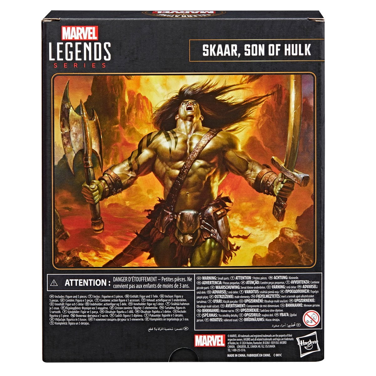Marvel Legends 85th Anniversary Skaar: Son of Hulk Age 3+ Action Figure, Plastic (6")