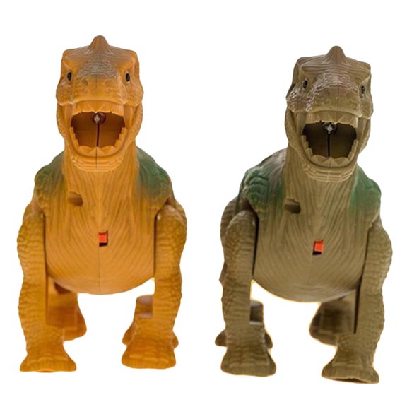 Dinosaurios eléctricos que caminan, juguetes con sonido ligero, modelo de animales para niños