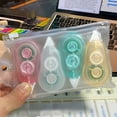 thumbnail image 6 of Scrapbook Tape, 4 Pack Double Sided Tape Roller for Crafts, Adhesive Glue Runner Scrapbooking Supplies Journaling School Office Teacher Supplies, 19.69FT/1 Pc, Clear Light-Colored Shell, 6 of 6