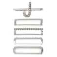 thumbnail image 1 of Miangastore 5pcs Zinc Alloy Charms Watch Band Rings Loops Compatible with watch 38mm, 1 of 8
