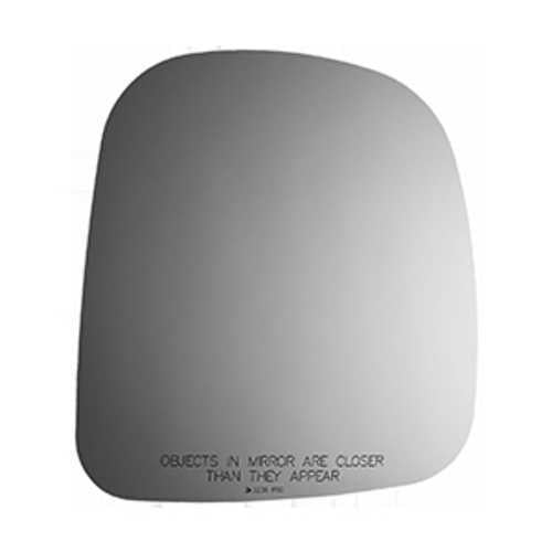 Burco Side View Mirror Replacement Glass with Motor Mount Plate - Clear Glass - 3236RSG