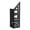 Black, variant on Drill Positioning Ruler for Woodworking Layout, 3D Square Tool with Parallel Scribing Holes and Degree Measuring Scale