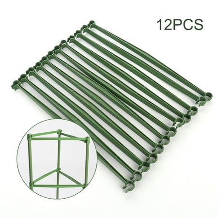 Hapeisy 12 Pcs Garden Vegetables Cages Plant Cage Support Tomato Cage for Vertical Climbing Plants