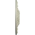 thumbnail image 4 of 26"OD x 3"P Tristan Ceiling Medallion (Fits Canopies up to 5 1/2"), Hand-Painted Clear Yellow, 4 of 5