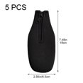 thumbnail image 3 of Vjnyvs Beer Bottle Cooler, 5Pack 12 Oz Insulated Neoprene Collapsible Zipper Bottle Sleeve Case Carry Case for Keeping Your Beverage Beer Soft Drink Chilled Water for a Extended Period of Time, 3 of 7