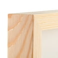 thumbnail image 2 of Wooden Picture Frames 8x10 Inch with Real Glass - Set of 2-100% eco Unfinished Wood - Thick Borders - Natural Wood Color for Wall mounting and Tabletop Photo Frame, 2 of 5