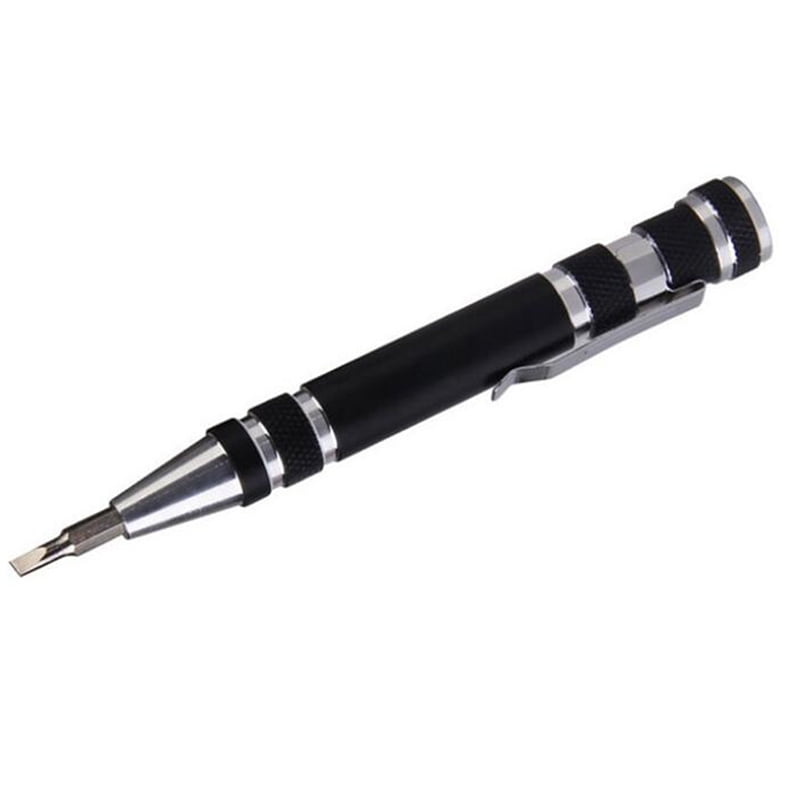 Multifunction 8 In 1 Pocket Precision Mini Screwdriver Pen Repair Hand Tools Ki* 