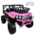 thumbnail image 1 of Montable Eléctrico The Baby Shop - con control remoto, amortiguación, luz y sonido Rosa -, 1 of 8