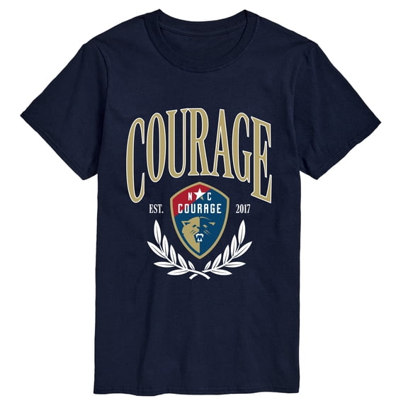 National Women's Soccer League - NC Courage Club Prep Short Sleeve Graphic T-Shirt