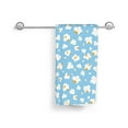 thumbnail image 6 of Wukai Blue Popcorn Lightweight, Quick-Drying Microfiber Towels - Soft and Absorbent for Fitness, Sports, Yoga, Travel, Gym - 2 Pack, Dark Grey, 6 of 8