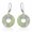 Tree of Life 2, variant on Midir&Etain Tree of Life Jade Earrings 18K Gold Plated Peace Circle Dangle Earrings Leverback for Women Mom Gift
